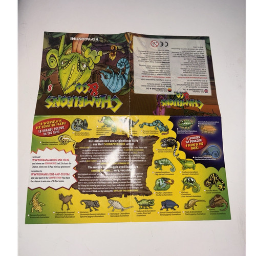 Chameleons tierfiguren - &,