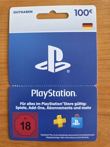 100 psn playstation - psn, [de]