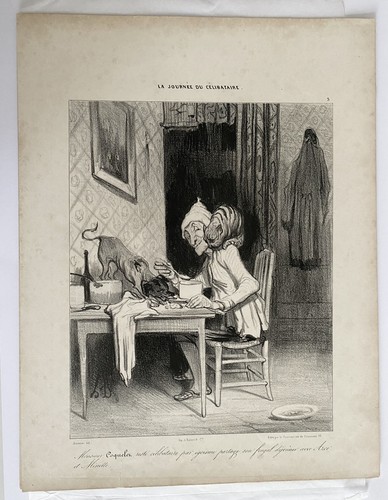 Honoré daumier coquelet - daumier,, mr.
