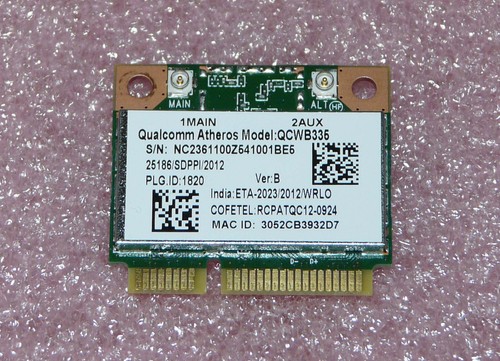 Qualcomm atheros qcwb335 - qualcomm,