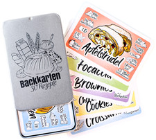 Backrezepte auf 30 Karten