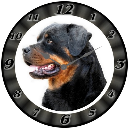 Mega wanduhr rottweiler - ",