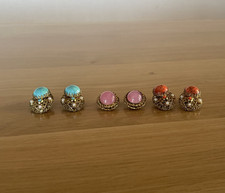 3 Paar Vintage Ohrringe