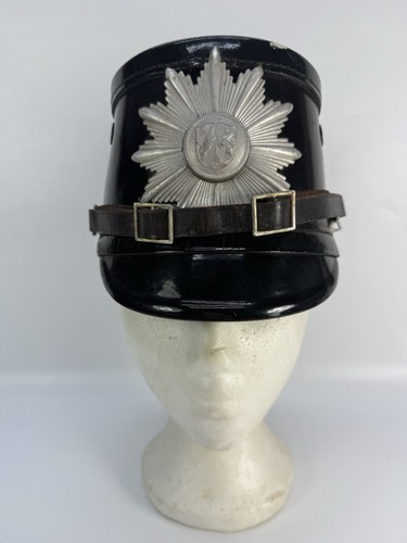 Vintage deutsche polizei shako - vintage,