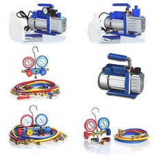 Vakuumpumpe Unterdruckpumpe Vacuumpumpe Kompressor Monteurhilfe 2/4 Wege Klima