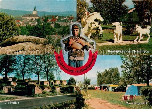 Weissenstadt ortsansicht mit - weissenstadt,