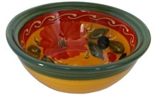 Tapas Schüssel/Geschirr 11 cm x 5,5 spanische Handarbeit Keramik Keramik Snack Schüsseln