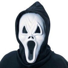Scream Maske + Kapuze /