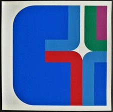 Georg Karl Pfahler  Siebdruck / Serigrafie  " FORMATIV 1965 "