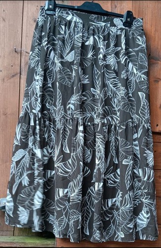 Damen chiffonrock mit - damen,