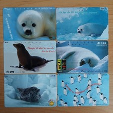 6 Telefonkarten Japan 1988/93