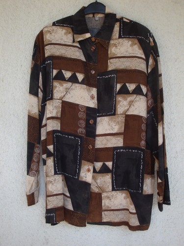 Schöne bluse mit mustern gr - schöne,