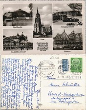 Ansichtskarte Frankfurt am