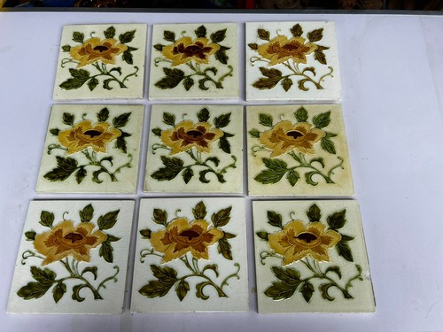 Antike jugendstil fliesen - 9,