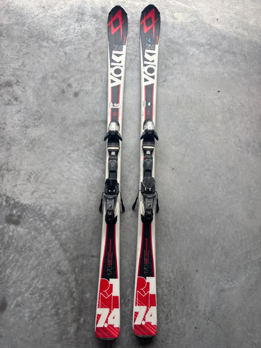 Volkl rtm 170 skis - 7.4, with