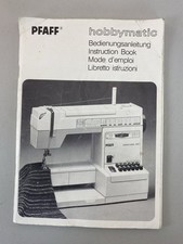 Pfaff hobbymatic  Nähmaschine Bedienungsanleitung