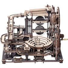 Kugelbahn Holzpuzzle 3D Murmelbahn Bausatz Kinder Erwachsene Holzspielzeug