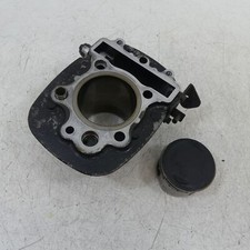 Yamaha XVS 650 Drag Star 4VR Zylinder und Kolben vorne Motor Zylinderkopf B6363