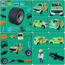Playmobil 70286  Mystery Machine Scooby Doo Auto Ersatzteile, Zubehör  # PM80