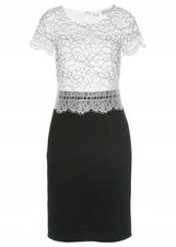 Kleid mit eleganter Spitze Gr