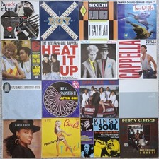 80er Mischung Rock, Pop, Rap, Soul , Vinyl, 2 Alben,14 x Maxi, 1x blaues Vinyl, 