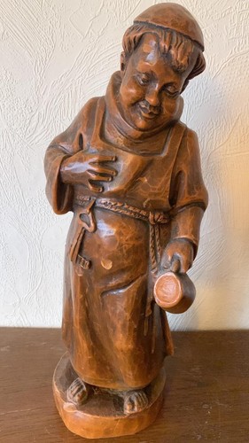 Wachsfigur mönch handarbeit - wachsfigur,