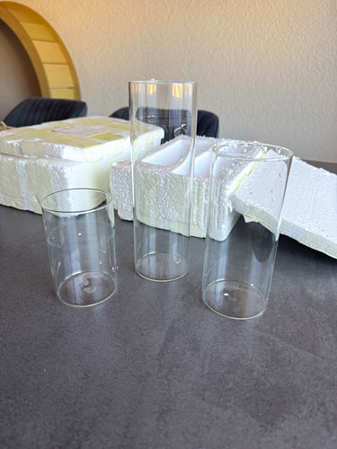 Glasvasen set - glasvasen,