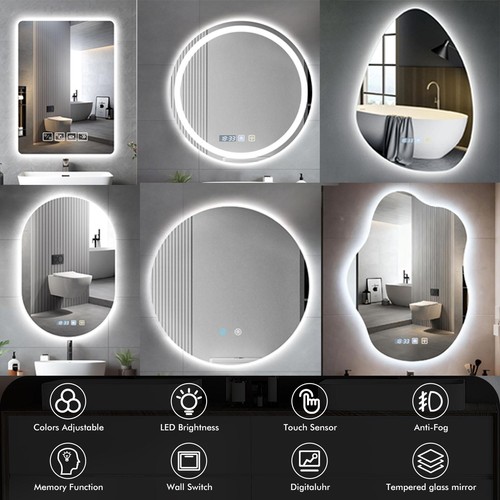 Led badspiegel mit touch - led,