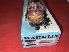 Märklin H0 3067, DSB Diesellok weinrot, seltene 1. Version, nur 1964, Top im OKT