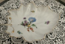 Höchst Porzellan Blattschale