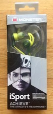 Kopfhörer Monster iSport Archieve In-Ear Headset Green Sport Headphones 3,5mm