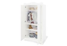 Pinolino 140023  Kleiderschrank  Kinderzimmer Florentina 180x98x58cm weiß U4 M8