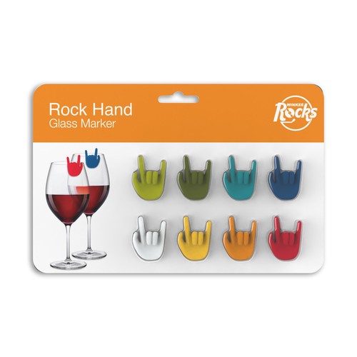 Heavy metal hand glasmarkierer - heavy,