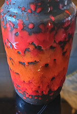 Vason Lava-Keramikvase Rot