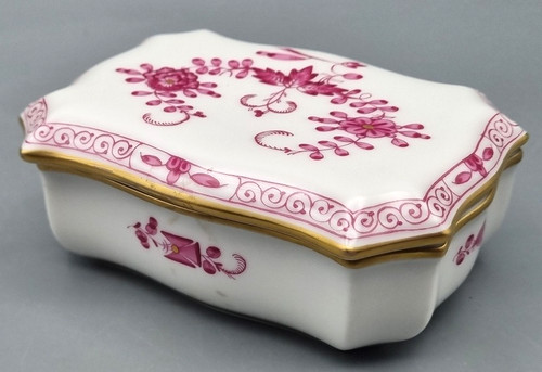 Meissen porzellan deckeldose - meissen,