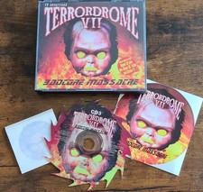 Terrordrome VII Komplett (Sticker, Tattoo,  Shape Disc ( Thunderdome  ) 