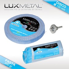 Scheibe + Polierpaste reinigen