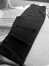 Damen Hose Gr. 40 von BIBA Tiefschwarz