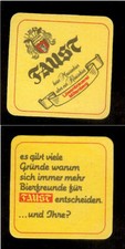 Bierdeckel Faust
