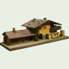 Diorama H0 Bahnhof
