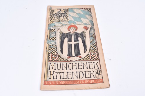 Münchener kalender 1919 - kalender,