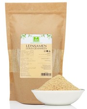 Leinsamen Gold gemahlen 1kg