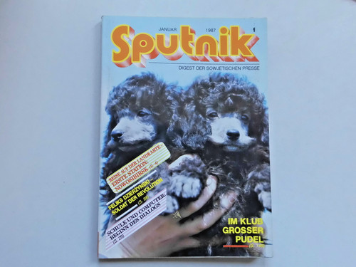 Sputnik 1987 zeitschrift - sputnik, /