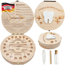 Holz Zahnbox für Milchzähne