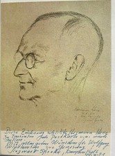 Siegward Sprotte - Maler / Kunst  - original Autogramm - Größe 15 x 10 cm 