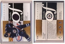 Eishockey Sammlerkarte PATRIK LAINE Upper Deck # TT-PL  (Patch - Trikot-Stoff)