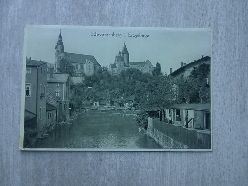 Schwarzenberg erzgebirge - ak,