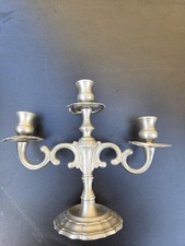 Kerzenständer 3-armig Zinn