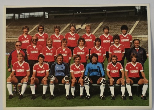 Hannover mannschaftskarte - hannover, 96