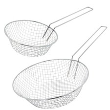 FRITTIERSIEB EDELSTAHL FRITTIER-KORB FRITEUSE-KORB Frittier Sieb Frittierkorb